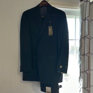 Men's Black Suit by Macy's